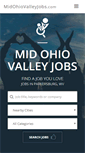 Mobile Screenshot of midohiovalleyjobs.com